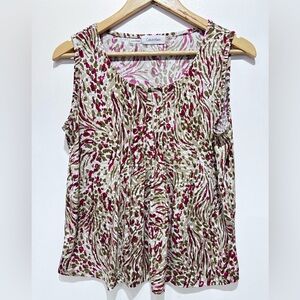 Calvin Klein Women’s Multicoloured‎ Sleeveless Scoop Neck Size M